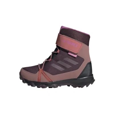 Afbeelding van adidas Performance Terrex SNOW CF R.RDY Unisex Snowboots voor kinderen, Maat: 38 2/3, Shadow maroon/wonder red/pulse lilac Imitatieleer/ textiel