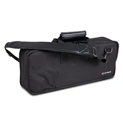 Afbeelding van GEWA Keyboard Gig Bag Basic A (scheur en waterbestendig, Cordura 600 Denier, schuimvulling met hoge dichtheid, riemrand, metalen karabijnhaak, naamplaatje, zachte draaggreep, 48 x 18 5 cm)