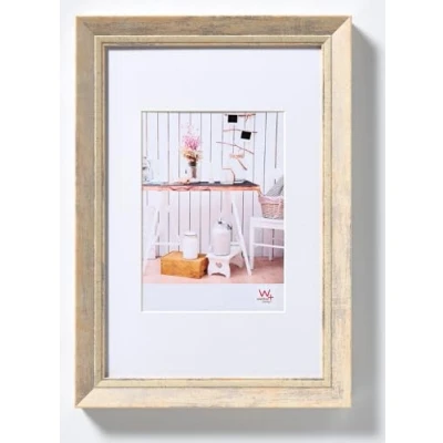 Afbeelding van walther design fotolijst naturel 20 x 30 cm met passe partout, chalet lijst EL030H