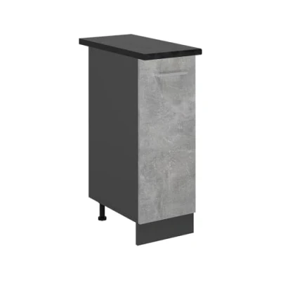 Afbeelding van Vicco Apothekerskast R Line, beton, 30 cm, AP antraciet