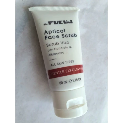 Afbeelding van Dr Fukuj zachte Abrikoos gezicht scrub alle huid types verheldert reinigt poriën 50ml