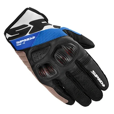 Afbeelding van Spidi Flash R Evo de Handschoenen van motorfiets, zwart wit blauw, afmeting 3XL voor man