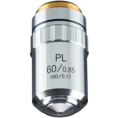 Afbeelding van Bresser Optik DIN PL 60x, planachromatisch 5941560 Microscoop objectief Geschikt voor merk (microscoop)