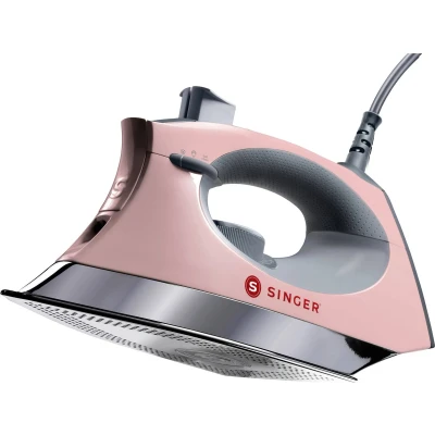 Afbeelding van Singer Stoomstrijkijzer Steamcraft Strijkijzer 2600W Wit/Roze