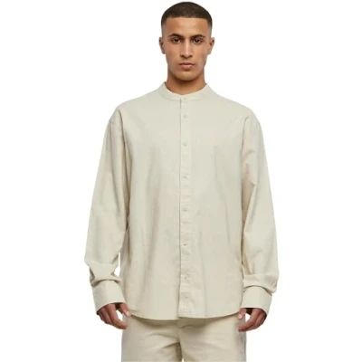 Afbeelding van Urban Classics Overhemd, Heren, Maat: Medium, Softseagrass