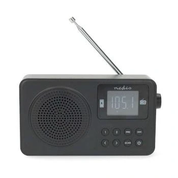 Afbeelding van FM Radio Draagbaar Model Accu Gevoed / USB Digitaal 2 Nedi
