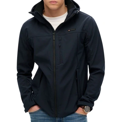 Afbeelding van Superdry Trekker Outdoorjas, Heren, Maat: Small, Eclipse navy