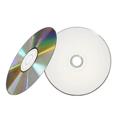 Afbeelding van 5 x Traxdata Blank Discs CD R 52x Diamond Zilver/Wit Afdrukbaar in Mouwen