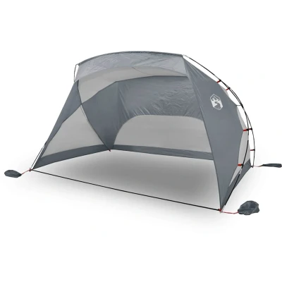 Afbeelding van VidaXL Strandtent 274x178x170/148 cm 185T polyester grijs