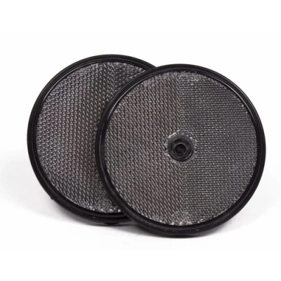Afbeelding van Benson Reflector Rond 85 mm Wit 2 stuks