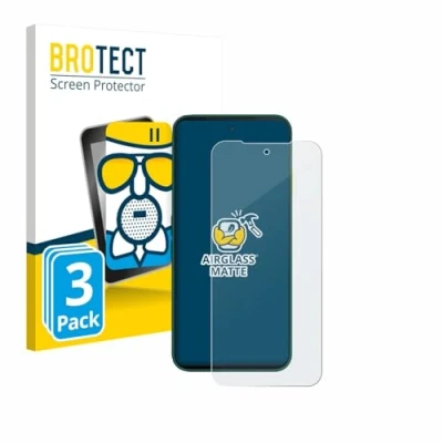 Afbeelding van BROTECT Screenprotector voor Fairphone 6 Folie Beschermfolie Beschermglas matte (3 Stuks)