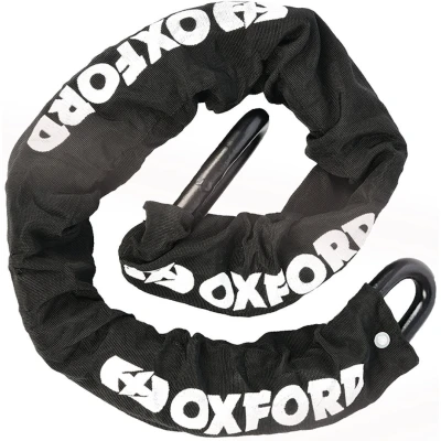 Afbeelding van Oxford Beast 22mm ketting x 1.5mtr. hoge beveiliging zware motorketting. Verkocht veilige diamant. LK126, zwart