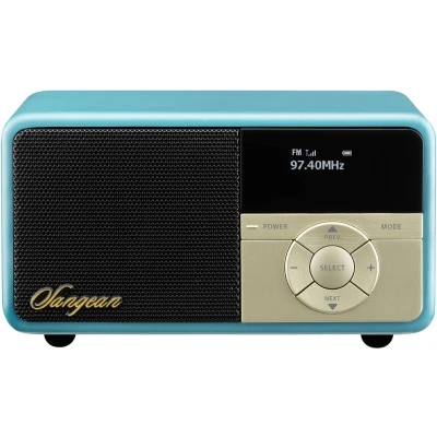 Afbeelding van Sangean DDR 7X Green DAB+/FM RDS oplaadbare mini radio groen met bluetooth en aux