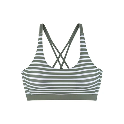 Afbeelding van Venice Beach Bikinitop, Dames, Maat: 42, Oliv gestreift