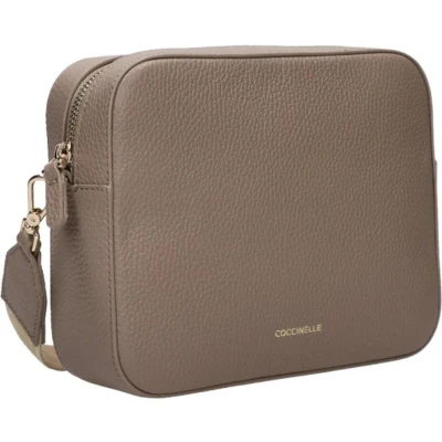 Afbeelding van Coccinelle TEBE UMHÄNGE 21 5 CM Schoudertas, Dames, Maat: One Size, Warm taupe