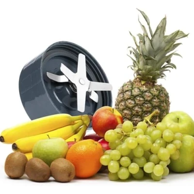 Afbeelding van Vervangende sapcentrifuge messen roestvrij stalen lemmetbasis juicer accessoire geschikt voor 600 / 900W NutriBullet Mixer (600W)