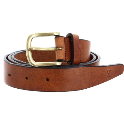 Afbeelding van SADDLER Leren Riem Epping Belt W85 Brown Bruine