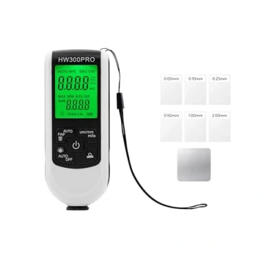 Afbeelding van Mcbazel Digitale lakdiktemeter, coatingdiktemeter, coating lakdiktester voor auto, meetbereik van 0 tot 2000 um