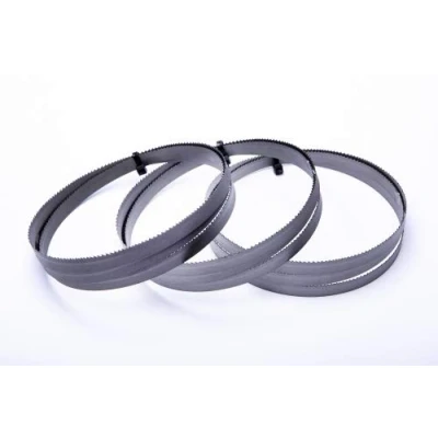 Afbeelding van 3 x SET high performance lintzaagbladen 1335 13 0,65 mm, 8 12 tpz bimetaal M42 voor staal etc. Geschikt bijv. FEMI, Berg &amp; Schmid MBS, Flex, Alfra, Flot, Metallkraft zaagband