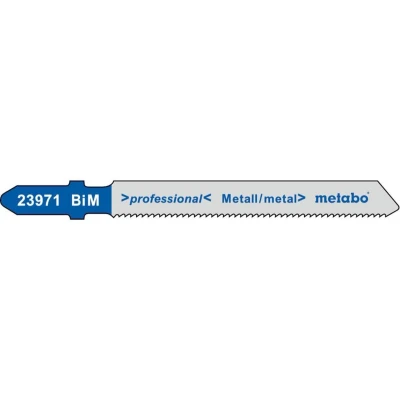 Afbeelding van Metabo BiM decoupeerzaagbladen metaal 5 st. 51/1,2 mm