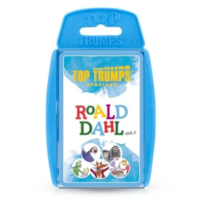 Afbeelding van Top Trumps Roald Dahl Vol.2 Specials Kaartspel, Speel met Fantastic Mr Fox, James and The Giant Peach, Twits Witches, Educatief voor 2 plus spelers is een geweldig cadeau kinderen vanaf 6 jaar