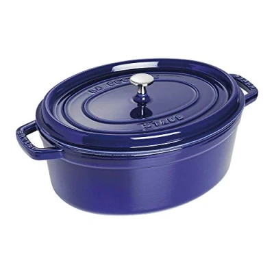 Afbeelding van Staub ovale braadpan 33cm donkerblauw