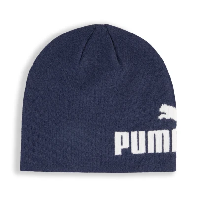 Afbeelding van Essentials beani met middelhoge kroon zonder boord, Blauw/Wit PUMA