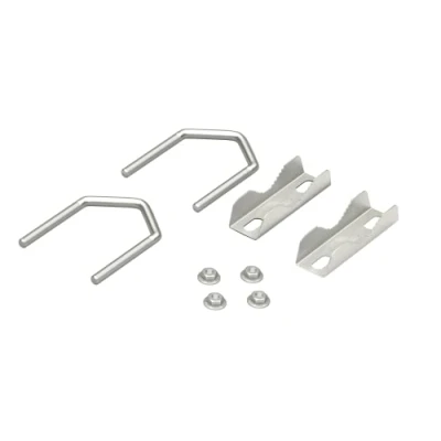 Afbeelding van Goobay Set of 2 Claw Clamps and U Bolts for Pipe Diameters up to 60 mm