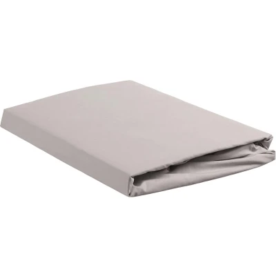 Afbeelding van Beddinghouse Percale Topper Hoeslaken Licht Grijs 180 x 200