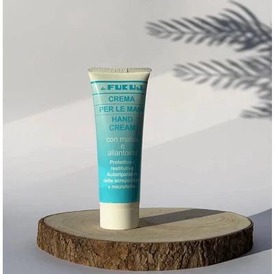 Afbeelding van Dr Fukuj professionele hand creme met vitamine F en allantoïne hydrateert diep alle huidtypes 75ml