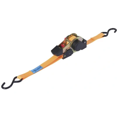 Afbeelding van TOOLCRAFT TO 9614760 Spanband (tweedelig) Trekkracht (lc) vastbinden (enkel/direct): 320 daN (l x b) 3 m 25 mm Ratelinrichting EN 12195 2