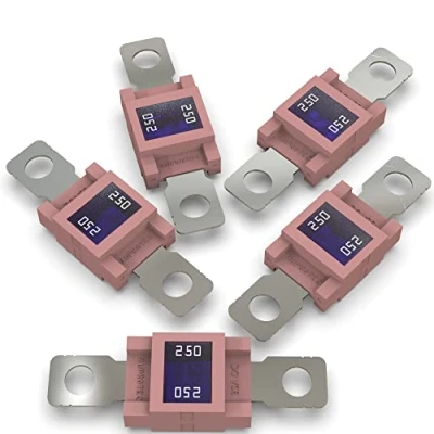 Afbeelding van Auprotec Mega Krachtstroomzekering, schroefzekering, 80 A 500 A, 250 roze, 5 stuks