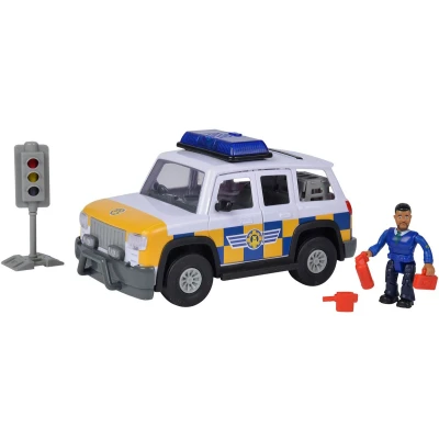 Afbeelding van Simba Politie Auto 4x4 met Figuur