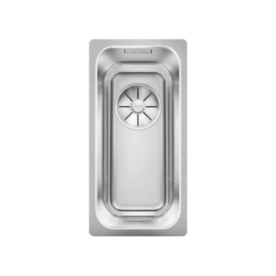 Afbeelding van Blanco Solis rvs spoelbak 180 U onderbouw 526113