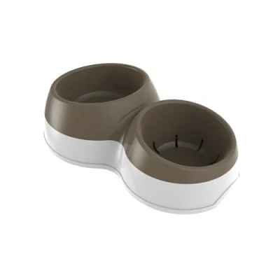 Afbeelding van Bama pet voerderbak met waterreservoir 33x20x9 cm assorti