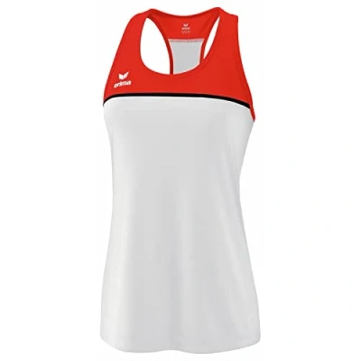 Afbeelding van erima CHANGE by tanktop dames wit/rood/zwart