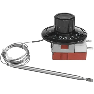 Afbeelding van MACHSWON TS 120SR Capillaire autothermostaat, koelventilator temperatuurregelaar instelbaar 0 120 C verwarmen / koelen