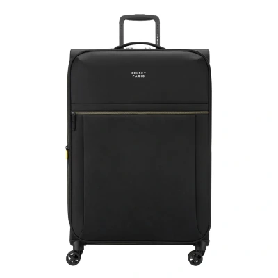 Afbeelding van Delsey Brochant 3 Trolley 78 Expandable black zachte koffer lichtgewicht