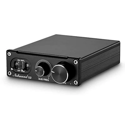 Afbeelding van Nobsound G2 100 W basvermogensversterker met mono versterker, thuisbasversterker, volfrequentie PBTL/BTL uitgang, versterkingscontrole, voeding