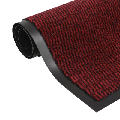 Afbeelding van Droogloopmat rechthoekig getuft 90x150 cm rood