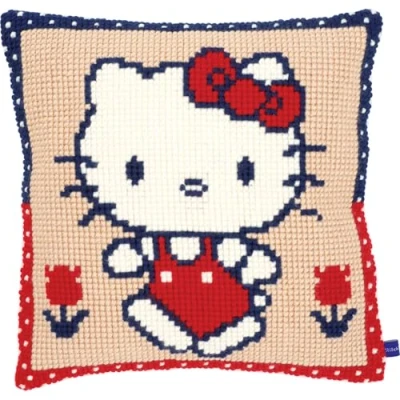 Afbeelding van Borduurkussen Hello Kitty 0153864