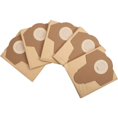 Afbeelding van Set van 5 SCHEPPACH papieren stofzakken voor stofzuigers 30 L 7907709714