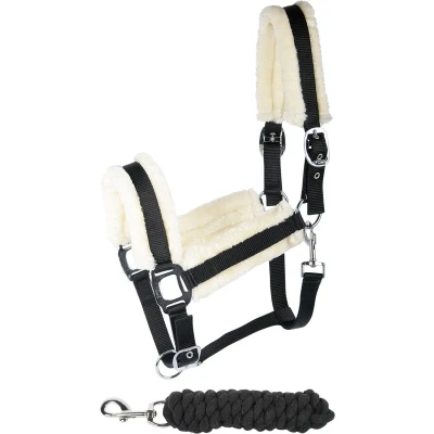 Afbeelding van Harry&#039;s Horse Halsterset Soft Full Zwart