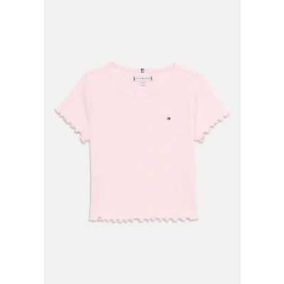 Afbeelding van Tommy Hilfiger Tshirt basic voor kinderen, Maat: 74, Light pink