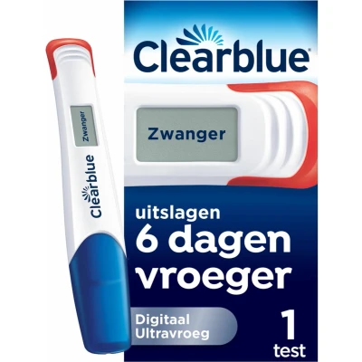 Afbeelding van 6x Clearblue Zwangerschapstest Ultravroeg Digitaal
