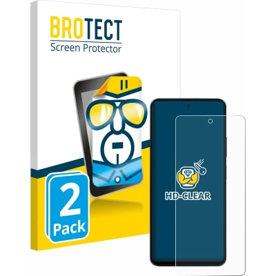 Afbeelding van BROTECT Screenprotector voor Blackview Shark 8 Folie Beschermfolie transparant (2 Stuks)