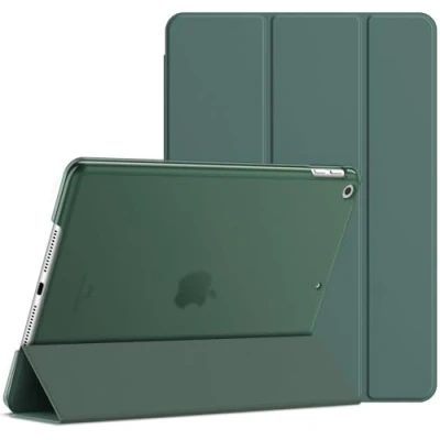 Afbeelding van JETech Hoes voor iPad 10,2 inch (2021/2020/2019 model, 9e/8e/7e Generatie), Case met Automatisch Wekken/Slapen (Mistige Blauw)