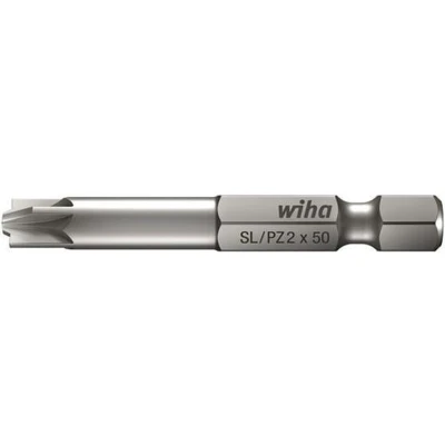 Afbeelding van 5x Wiha Bit Professional 70 mm PlusMin/Pozidriv 1/4 (32497) SL/PZ2
