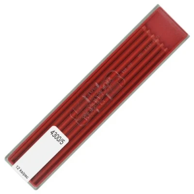 Afbeelding van Koh I Noor Kleurvullingen voor vulpotlood met 2 mm diameter, 120 lengte rood