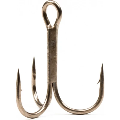 Afbeelding van Gamakatsu Treble Hooks 13 Bronze Maat : size 2